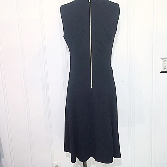 Calvin Klein Black Dress with Side Buckle - Picture 3 of 4